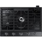 Image of product - 30" Gas Cooktop - Black Stainless