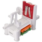 Image of product - Spiraletti Spiral Vegetable Slicer With Three Colored Blades