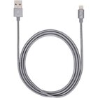 Image of product - Lightning Charge 4ft (1.2m) Braided Cable (Space Gray)