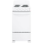 Image of product - 20" White Freestanding Electric Range
