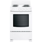 Image of product - 24" White Electric Coil Range with 2.9 CuFt Standard Cleaning Oven