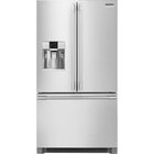 Image of product - 21.6 CuFt Counter-Depth SpaceWise® French Door Refrigerator In Stainless Steel