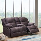 Image of product - Alta Console Reclining Loveseat In Dark Gray