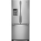 Whirlpool 19.7 CuFt FreshFlow™ Produce Preserver French Door Refrigerator In Stainless Steel