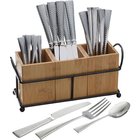Image of product - 24 Piece Flatware Set With Caddy