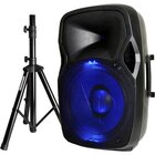 Image of product - 15" Powered Bluetooth PA Speaker Cabinet With LED Illumination