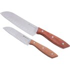 Image of product - Steward 2 Piece Wood Handle Santoku Knife Set