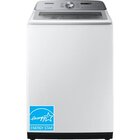 Samsung 5.0 CuFt Smart Top Load With VRT Plus™ Technology Washer In White