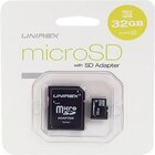 Image of product - 32GB MICRO SD Card With Full Size Adapter