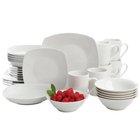 Image of product - Hagen 30 Piece White Dinnerware Set