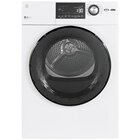 GE 4.3 CuFt White Electric Dryer with Stainless Steel Basket