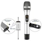 Image of product - UHF Wireless Microphone With Rechargeable Receiver