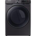 Image of product - 7.5 CuFt Smart  27" Front Load Electric Dryer In Black Stainless Steel