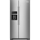 Image of product - 22.6 CuFt Freestanding Side-By-Side Door Refrigerator In Stainless Steel