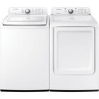 Image of product - 4.5 CuFt Top Load Washer With 7.2 CuFt Front Load Electric Dryer In White