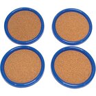 Image of product - Cork Coasters With Plastic Frames Set of 4