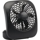 Image of product - Treva 5" Battery Operated Portable Two Speed Fan - Black
