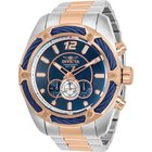 Image of product - Men Bolt Collection Steel And Rose Gold Band Blue Dial 52mm Stainless Steel Watch