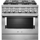 Image of product - 5.1 CuFt Smart 6 Burner Freestanding Commercial-Style Gas Range