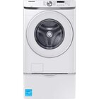 Samsung 4.5 CuFt Smart Front Load Washer With Shallow Depth In White