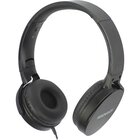 Image of product - Foldable Stereo Headphones With Microphone - Black
