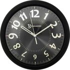 Image of product - 9" Large To Small Wall Clock - Black
