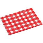 Image of product - Red And White Plastic Tablecloth