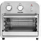 Image of product - 12-Quart Analog Air Fryer Oven In Stainless Metallic
