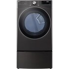 Image of product - 7.4 CuFt Smart Steam 27" Electric Dryer With TurboSteam™ Technology In Black Steel
