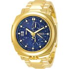 Image of product - Mens Reserve 52mm Case Blue Dial Stainless Steel Quartz Watch
