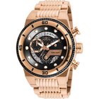 Image of product - Mens S1 Rally 51mm Black Dial Rose Gold Quartz Watch