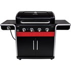 Char-Broil Combo Gas2Coal 44-000 BTU 4 Burner Hybrid Grill - Black