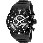 Image of product - Mens S1 Rally 51mm Case Black Dial Black Stainless Steel Band Quartz Watch