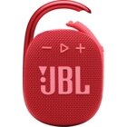 JBL Clip 4 Waterproof Portable Bluetooth Speaker - Red