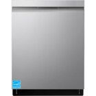Image of product - 44 dBA Smart TrueSteam® Hidden Control QuadWash™ System Dishwasher In PrintProof™ Stainless Steel