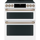 Cafe 6.7 CuFt Smart Slide-In True Convection Radiant In Matte White