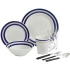 Image of product - 32-Piece Fine Ceramic Dinnerware Set