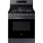 Image of product - 6.0 CuFt Smart Freestanding 5-Burner Edge-To-Edge Gas Range In Black Stainless
