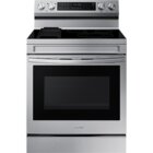 Image of product - 6.3 CuFt Smart Freestanding 5-Burner Convection+ Electric Range In Stainless Steel With No Preheat Air Fry