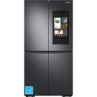 Image of product - 22.5 CuFt Counter Depth 4-Door French Door Refrigerator In Black Stainless