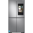 Image of product - 28.6 CuFt Family Hub™ 4-Door French Door Refrigerator In Black Stainless With Beverage Center And Dual Ice Maker