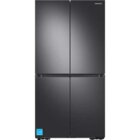 Image of product - 22.9 CuFt Smart FlexZone Counter Depth 4-Door Refrigerator With AutoFill Water Pitcher In Black Stainless