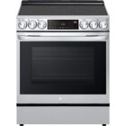 Image of product - 6.3 CuFt Smart Slide-In 5-Burner ProBake Convection® Electric Range In Stainless Steel With Air Fry