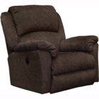 Image of product - Malloy Chocolate Power Rocker Recliner With Comfor-Gel