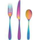 Image of product - Eliana PVD Rainbow Mirror 12-Piece Flatware Set