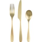 Image of product - Eliana PVD Champagne Satin 12-Piece Flatware Set