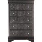 Global Furniture Pompei Metallic Gray Chest