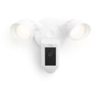 Image of product - Floodlight Cam Wired Plus 1080p HD Outdoor Security Camera With Built-In Siren - White