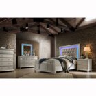 Image of product - Kaleidoscope Queen Platinum 6-Piece Bedroom Set