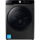 Image of product - 4.5 CuFt Smart Steam Sanitize Front Load Washer With Super Speed In Brushed Black